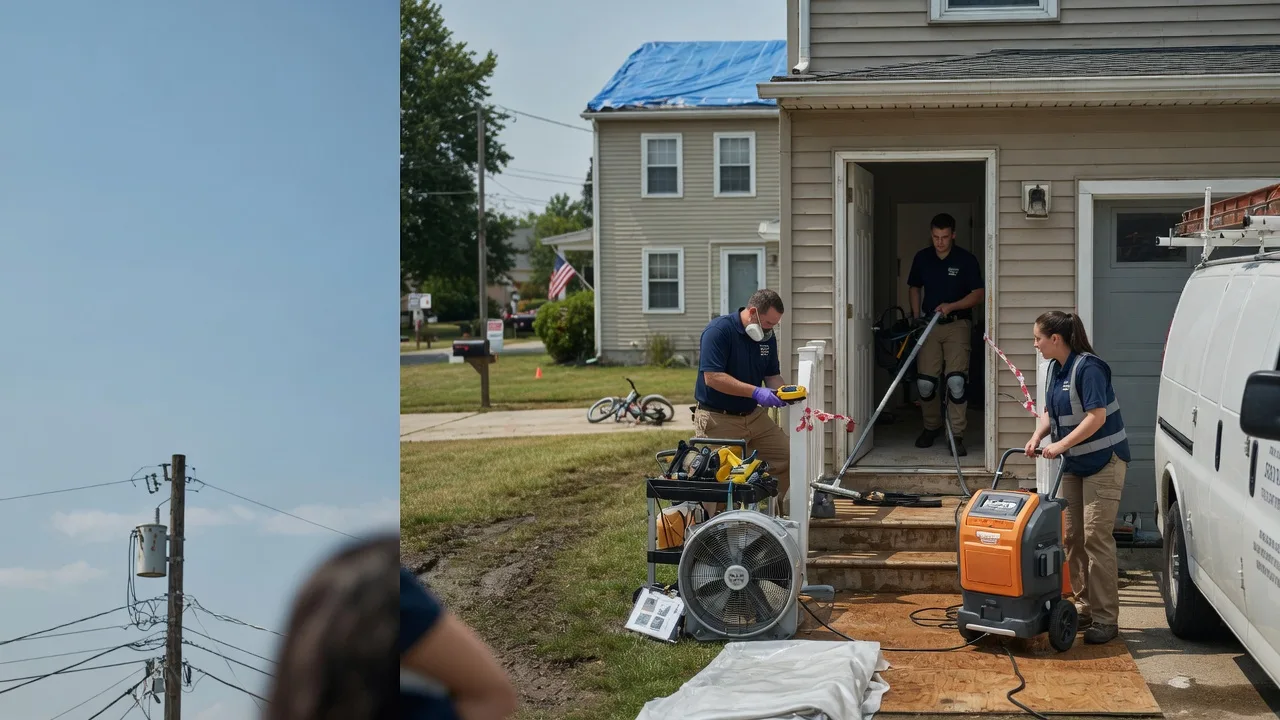 Water Damage Repair in Zoar, OH near me